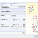 Imperfectie met scheefstand en toog volgens EC3 in RFEM